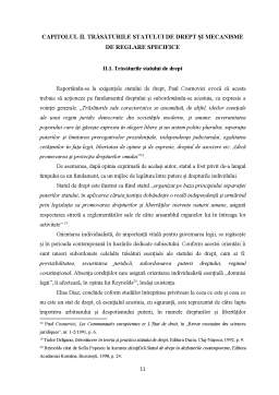 Licență - Funcționalitatea statului de drept în România