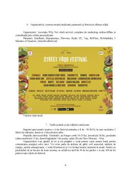 Proiect - Street Food Festival