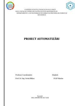 Proiect - Automatizări