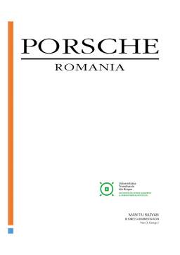 Proiect - Porsche România