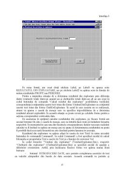 Proiect - Proiectarea unui sistem informatic cu ajutorul programelor Excel, Access și Visual Basic la SC Montaj SA Ploiești