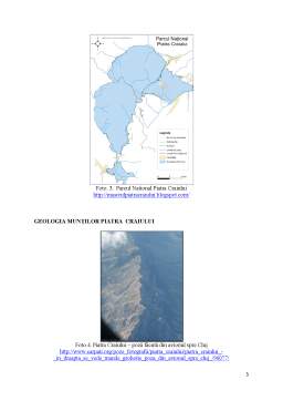 Proiect - Relația dintre relief și turism munții piatra-craiului