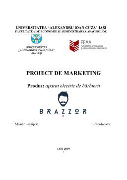 Proiect - Marketing - aparat electric de bărbierit