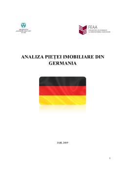 Referat - Analiza pieței imobiliare din Germania