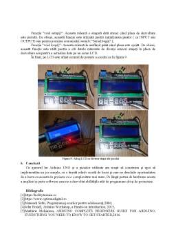 Referat - Joc arduino cu LCD keypad shield