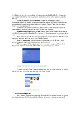 Proiect - Comparație între Windows XP Professional și Home Edition
