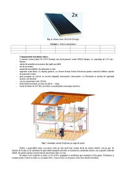 Referat - Energie regenerabilă utilizată la încălzirea casei cu ajutorul colectoarelor solare