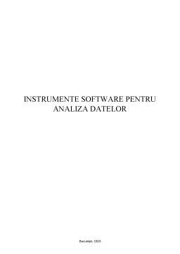 Proiect - Instrumente software pentru analiza datelor