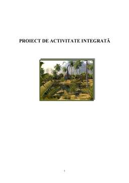 Proiect - Activitate integrată Dinozauri