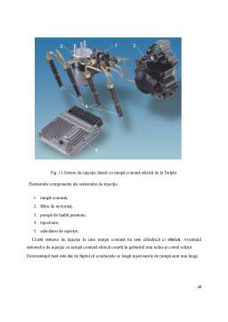 Proiect - Sistem de injecție al motoarelor cu aprindere prin comprimare