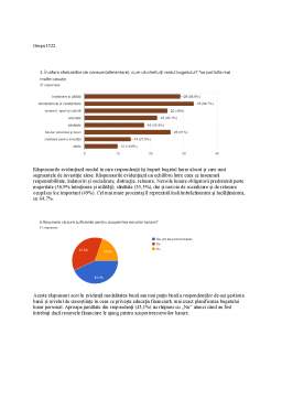 Proiect - Statistică pentru afaceri - Cercetare cheltuielile studenților