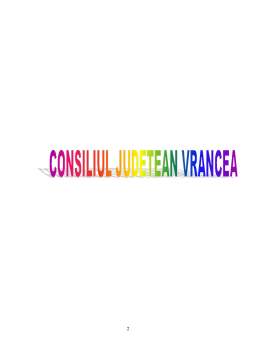 Proiect - Proiect practică Consiliul Județean Vrancea