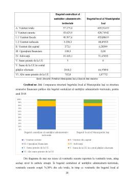 Proiect - Analiza structurii și dinamicii resurselor financiare publice din bugetul de stat și din bugetele locale din România