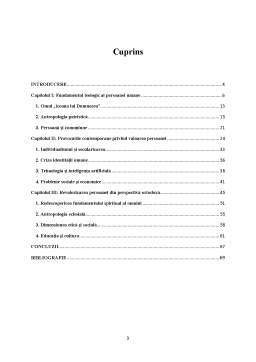 Revalorizarea omului ca persoană în societatea contemporană