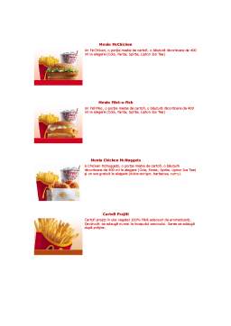 Proiect - Evaluarea Mediului de Marketing la McDonald's Sibiu