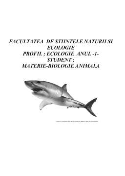Referat - Biologie animală