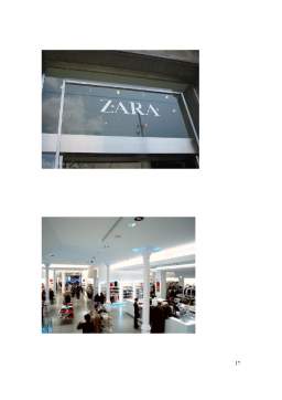 Proiect - Proiect tehnologii comerciale - magazinele Zara