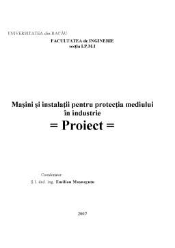Proiect - Centrifuga