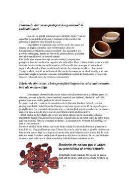 Proiect - Cacao. Generalitati. Valorificare