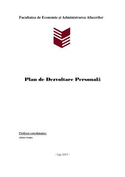 Proiect - Plan de Dezvoltare Personală