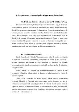 Proiect - Organizare și funcționalitate la Scoala Generală Nr22 Iași