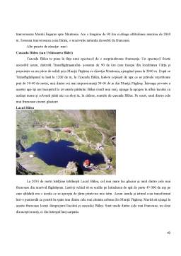 Proiect - Oferta Turistică a Zonei Montane Făgăraș