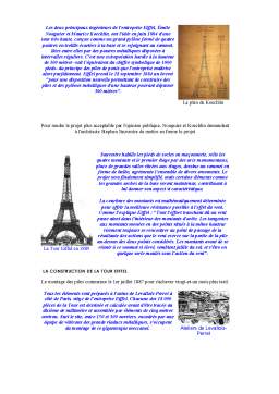 Referat - Le Tour Eiffel