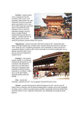 Proiect - Proiecte în turism - destinația Kyoto