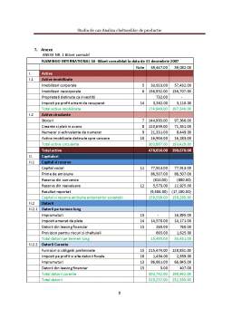 Proiect - Analiza cheltuielilor de producție