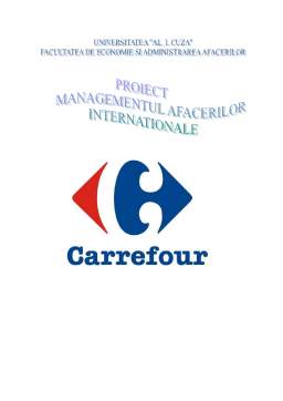 Proiect - Carrefour