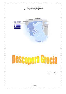 Referat - Descoperirea Grecia