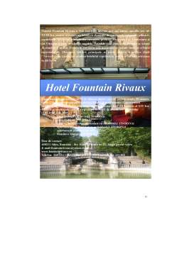 Referat - Hotel Fountain Riveaux
