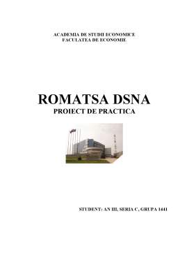 Proiect - Romatsa Dsna