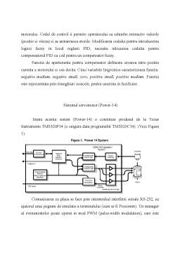 Proiect - Implementarea Logicii Fuzzy pentru Controlul unui Servomotor cu Ajutorul unui Dsp Programabil (Tms320c14)