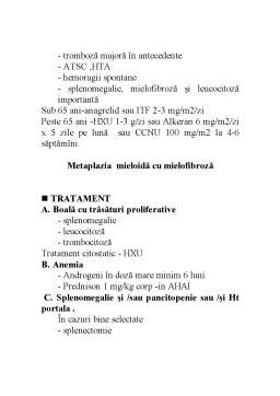 Laborator - Trombocitemia Hemoragică