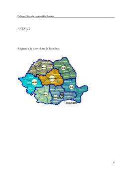 Proiect - Politica de Dezvoltare Regională în România