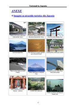 Proiect - Turismul în Japonia