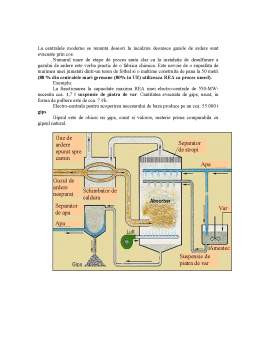 Referat - Recuperarea Dioxidului de Sulf din Gazele Reziduale