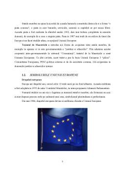 Proiect - Integrarea europeană