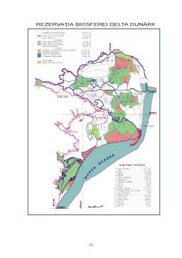 Referat - Regimul juridic al rezervațiilor naturale - Rezervația Biosferei Delta Dunării