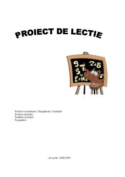 Proiect - Proiect Didactic