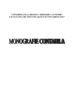 Proiect - Monografie contabilă