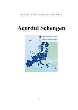 Referat - Acordul Schengen