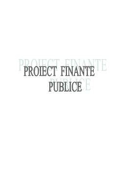 Proiect - Evoluția impozitelor directe în România
