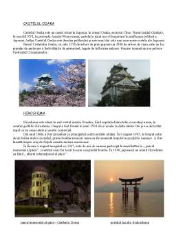 Proiect - Potențialul Turistic al Japoniei
