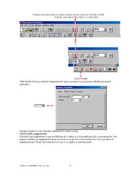 Curs - Utilizarea Editoarelor Grafice în Analiza Circuitelor Electrice - Electronics Workbench