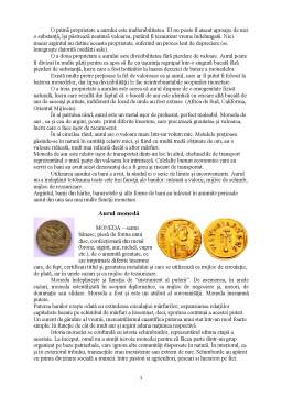 Referat - Aur și monedă