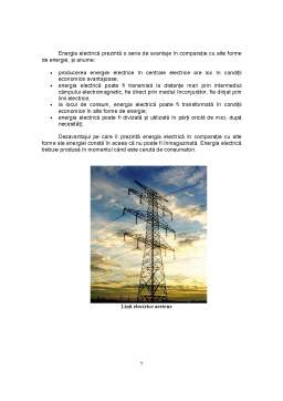 Proiect - Producerea, Transportul si Distributia Energiei Electrice