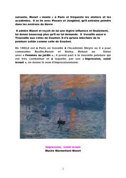 Proiect - Claude Monet