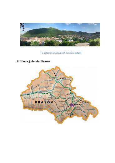 Take-up settlement Chronic Proiect Program de valorificare turistică al județului Brașov < Turism